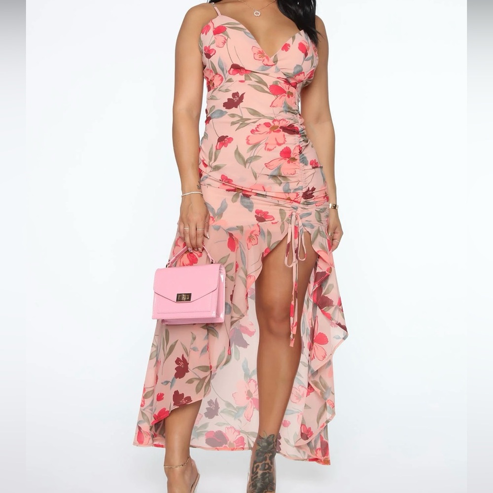 Floral Maxi Dress - Size M